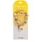Earth's Jewels Semi-Precious Honey Jade Naturel Jasper Yellow Bracelet 2-Strand, Butterfly Charm